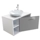thumbnail image 1 of Gabinete Baño Moderno Monomando Ovalin Ensamblado Gris, 1 of 8