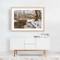 thumbnail image 6 of Marsh Creek, Gettysburg PA in Winter - Gettysburg Pennsylvania Photography Winter Snow Landscape Nature Scenic Woodland Wilderness Unframed Wall Art Print 20 x 28 inches, 6 of 7