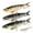 C, variant on Swimbait Fishing Lure 8 Segment Realistic Multi Jointed, Slow Sinking Top Water Bass Bait with 3D Eyes & Vibrating Actions, Freshwater Saltwater for Trout Crappie Walleye Pike Bluegill Salmon – Crown