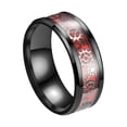 thumbnail image 2 of Anillo De Hombre Anillos De Boda Anillos De Moda Para El Día De San Valentín Aniversario De Vacaciones 12, 2 of 8