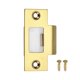 thumbnail image 1 of Uxcell 68mm x 39mm 201 Placa de golpe de cerrojo de acero inoxidable, dorado, 1 of 4