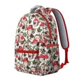 thumbnail image 2 of Hedgehogs and Red Mushrooms Pattern Backpack for School,Cute School Bag,Schoolbag with Adjustable Shoulder Straps & Padded Back,15.3"x11"x7.1"., 2 of 6