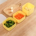 thumbnail image 3 of Cheese Slice Holder, Airtight Sliced Cheese Container with Lid, Plastic Refrigerator Storage Box for Cheese Vegetables Fruits, Cheese Slices Storage Box for Fridge, 3 of 7