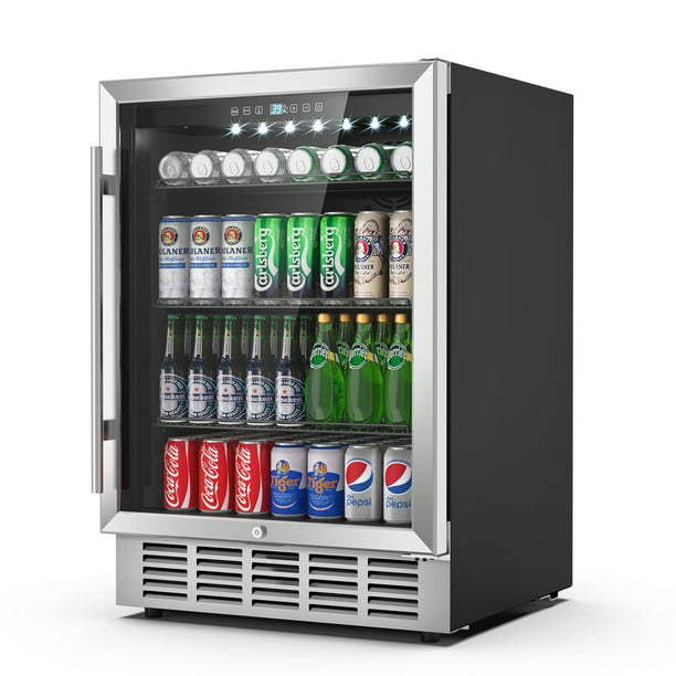Rocita 24 inch Beverage Refrigerator, Undercounter Refrigerator ...