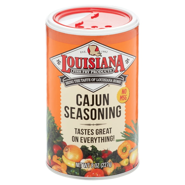 Cajun Seasoning 8 oz - Louisiana Fish Fry