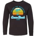thumbnail image 3 of Inktastic Summer Enjoy the Sunshine Cocoa Beach Florida in Blue Long Sleeve Youth T-Shirt, 3 of 5