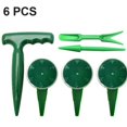 thumbnail image 1 of 1 juego/6 piezas de herramientas de jardinería, sembradora de plantas, perforadora de trasplantadora, herramienta ajustable para sembrar flores de jardín compatible con en Afortunado Sencillez, 1 of 5
