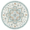 thumbnail image 2 of Safavieh Heritage Kagan Oriental Area Rug, Ivory/Blue, 6' x 6' Round, 2 of 11