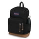 thumbnail image 3 of JanSport - Mochila adecuada para viajes, trabajo o portátil, con parte inferior de piel, color negro, 3 of 5