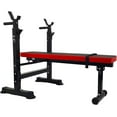 thumbnail image 2 of Adjustable Weight Bench with Squat Rack, Home Gym Strength Workout Station, 2 of 9