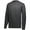 CARBON HEATHER, variant on Men's 60/40 Fleece Crewneck Sweatshirt - 5416