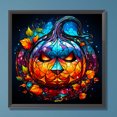 thumbnail image 1 of Cuadros Decorativos Pintura de diamante 5D DIY Taladro redondo completo Calabaza impar Vitral Decoración para el hogar Wdftyju  embutido en tela, 1 of 7