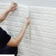 thumbnail image 5 of 5-30 piezas 35 cm * 30 cm DIY autoadhesivo 3D pegatinas de pared para dormitorio impermeable decoración del hogar fondo de pantalla de ladrillo de espuma, 5 of 5