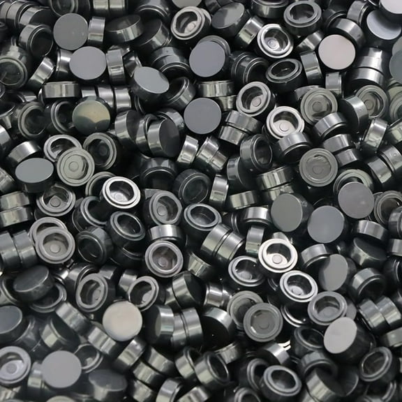 560 Piece Building Tile Bulk, Round 1x1, Compatible with Lego Parts and Pieces