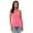 Charity Pink, variant on 3 Pack Bella+ Canvas Women's Jersey Racerback Tank Top Relaxed Fit Yoga Activewear
