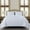 White, variant on Chezmoi Collection Liam 7-Piece White Bed in a Bag King Comforter Set with Sheets Medallion Embossed Bedding Set
