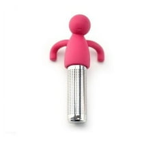 Darzheoy Tea Infuser for Loose Leaf Tea Cute Tea Strainer Ball Stainless Steel Extra Fine Mesh Tea Steeper Filter for Cup Mug Silicone Handle