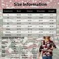 thumbnail image 3 of FrzhBrz Christmas Women's Scrub Long Sleeve Jacket Round Neck Cute Printed Medical Scrub Jacket Scrubs Nurse Uniforms, 3 of 5