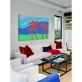 thumbnail image 5 of Marmont Hill "California Palms" by Arthur Pina Painting Print on Wrapped Canvas, 5 of 5