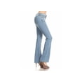 thumbnail image 2 of Wax Jeans Women's Juniors Mid Rise Slimming Bootcut Jeans (91000), 2 of 3
