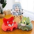 thumbnail image 4 of Baby Sofa Support Chair Soft Plush Blue, 4 of 5
