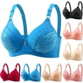 thumbnail image 2 of Fengactive Everyday Bras for Women Push Up Bra Wireless Bralettes Lace Underwear Sleeping Bra Plus Size Brassiere, 2 of 4