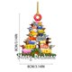 thumbnail image 3 of Xihbxyly Adorno para Árbol de Navidad, Colgante de Madera Pintado a Mano, Bonito Adorno Navideño, Decoración Familiar para El Árbol de Navidad, Regalo Festivo para Seres Queridos, Tamaño de 8 Cm, Rec, 3 of 5