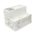 thumbnail image 3 of Gazechimp Hair Stylist Shears Stand Barber Scissors Holder Box for Hairstyling Brushes white, 3 of 8