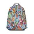 thumbnail image 3 of Boho Chic Campus Backpack with Macrame Details - 17" Laptop Sleeve & Anti-Theft Pockets | University Daypack, 3 of 6