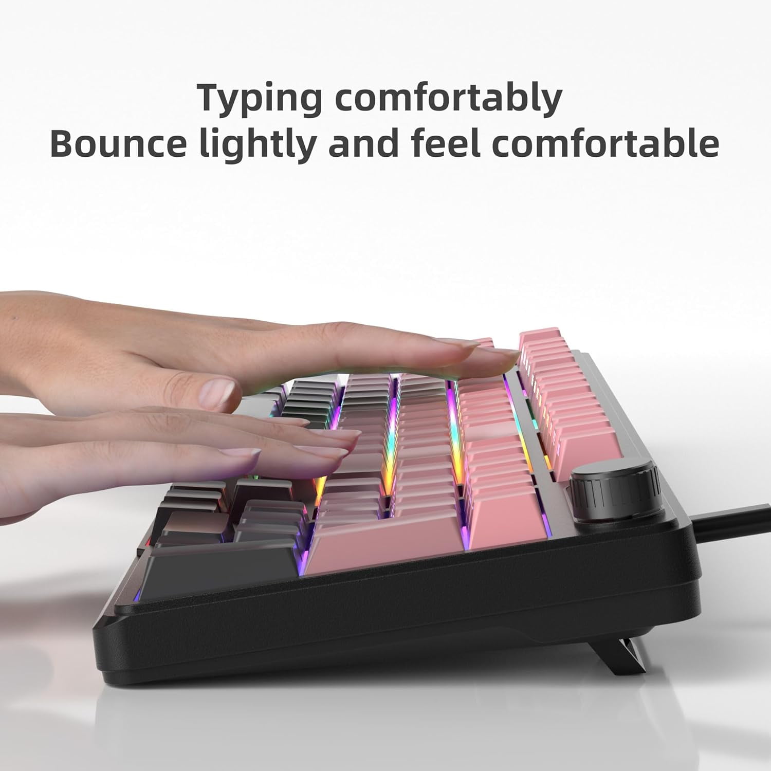 MageGee Keyboard GK960 98 Keys 95% Layout Keyboards, Type-C Connected Keyboard, Side Engraved ABS Keycaps, for PC/Loptop/MAC
