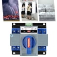 thumbnail image 1 of 63A 2P ATS Dual Power Automatic Transfer Switch Generator Changeover Switch, 1 of 8