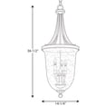 thumbnail image 2 of Seeded Glass Six-Light Foyer Pendant, 2 of 2