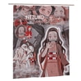 thumbnail image 2 of Kamado Nezuko Shower Curtain Waterproof Fabric Cloth Shower Curtains Washable Bathroom Decoration Bath Curtains Plastic, 2 of 9