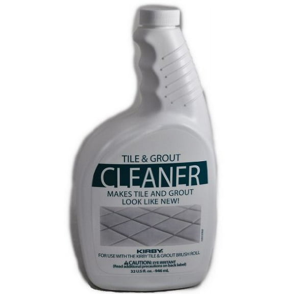 Kirby 245213S Tile & Grout Cleaner 32 oz, Clear/White
