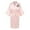 Pink, variant on TIMIFIS Women's Short Silky Robes Bridesmaid Bride Party Satin Robes Sleepwear Plus Size Wedding Bridal Party Loungewear Dressing Gowns with 3/4 Sleeve - Spring/Summer
