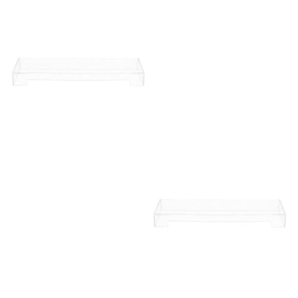 Wosthever Cubierta de Polvo Acrílica Transparente para Teclados Mecánicos Type2 NO2