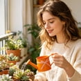 thumbnail image 4 of Metal Watering Can with Ribbon Bow,1 Gallon Watering Can Metal,Vintage Sprinkling Tin Watering Can for Indoor Outdoor Plants, Galvanized Steel Watering Cans for Flower, 4 of 5