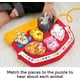 thumbnail image 4 of Fisher-Price Puzzle Juguete Electrónico de Clasificación de Formas con Música y Sonidos de Animales Rojo, 4 of 6