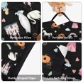 thumbnail image 6 of Princess and Carriage Black Pattern Teens Toddler Nap Mat with Pillow, Sleeping Mat Bag for Preschool Daycare 50"x20", 6 of 6