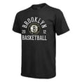 thumbnail image 2 of Men's Majestic Threads Heathered Black Brooklyn Nets Ball Hog Tri-Blend T-Shirt, 2 of 3