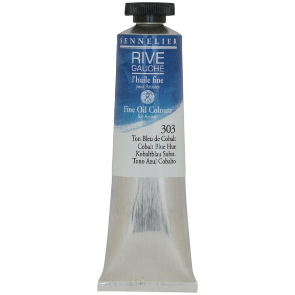 Sennelier Rive Gauche Oil Paint, 40ml, Cobalt Blue Hue