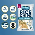 thumbnail image 4 of Pack of 6, Lundberg Family Farms Sesame Seaweed Rice Chips, 5.5 oz, 4 of 6