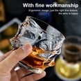 thumbnail image 4 of Homelife 1/2/4Pcs Glass Whiskey Glasses Heavy Thick Bottom Bar Bourbon Glasses Faux Crystal Whisky Twisted Glass Tumblers Poker Night Drinkware, 4 of 13