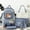 kids pencil case set Under $5 a3, variant on Fufafayo Elementary School Backpack Set, Large Capacity Messenger Bag for Kids, Pencil Case and Handbag Set, Cartoon Bear School Bag for Children, Student Backpack with Shoulder Bag, Kids School