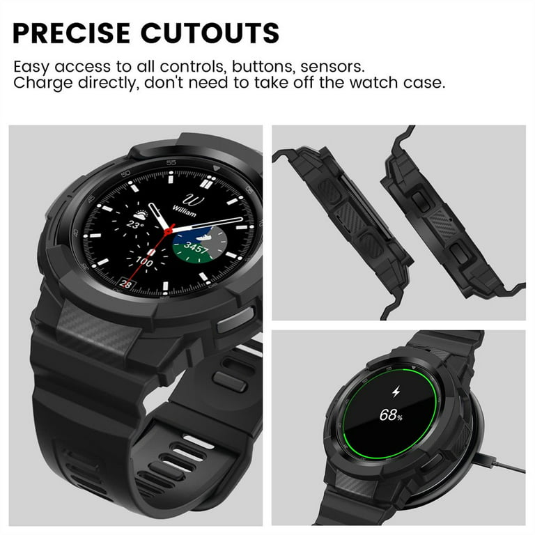 Carbon Fiber strap for watch 4 classic.. it looks so nice for all purpose..  : r/GalaxyWatch