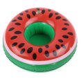 thumbnail image 1 of Portavasos flotante, flotador inflable, bandeja para bebidas de cerveza, regalo de PVC (sandía), 1 of 3