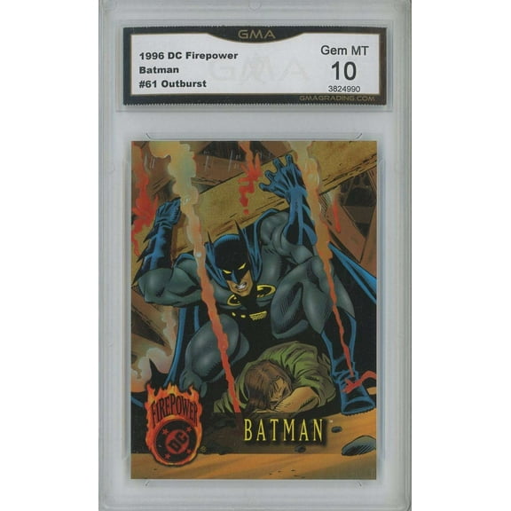 DC Firepower Batman Graded Card (Outburst)