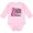 AD-Pink, variant on Inktastic Breast Cancer Awareness We Wear Pink in October Girls Long Sleeve Baby Bodysuit