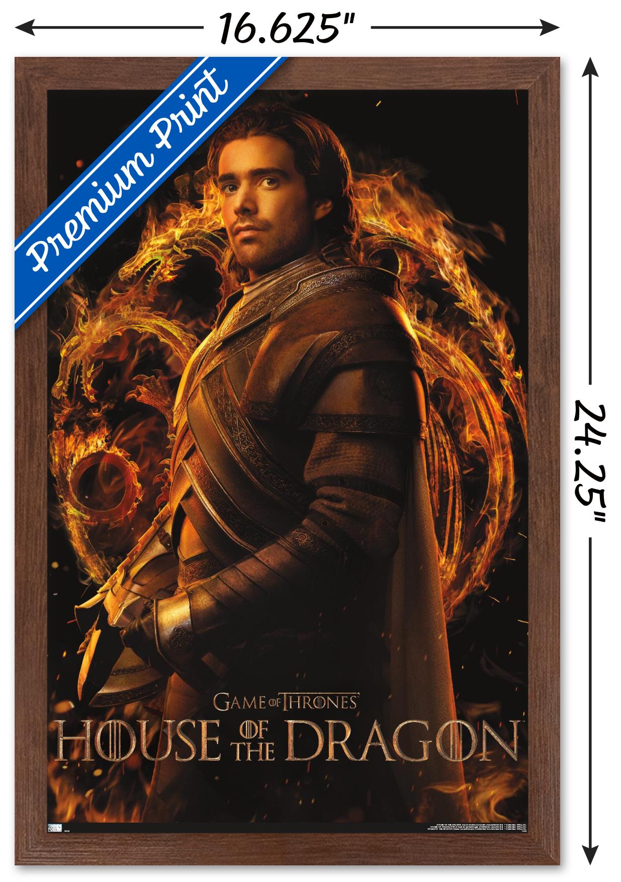 House of the Dragon - Criston One Sheet Wall Poster, 14.725" x 22.375" Framed