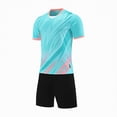 thumbnail image 4 of UAYOTSE Boy's Short 2 Pieces Set Boys Mesh Breathable Short Sleeve Shorts Set Sportswear Youth Basketball Suit,Sizes 9-10 Years, 4 of 4
